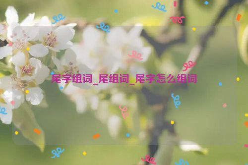 尾字组词_尾组词_尾字怎么组词