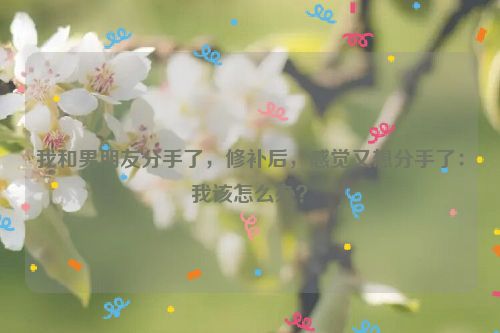 我和男朋友分手了，修补后，感觉又想分手了：我该怎么办？