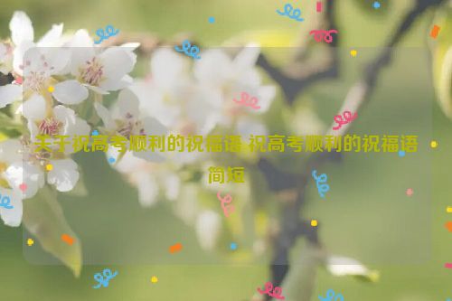 关于祝高考顺利的祝福语 祝高考顺利的祝福语简短